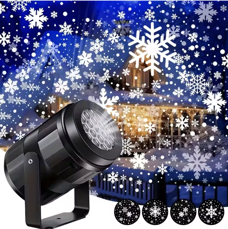 SnowGlow Snowfall Projector Light